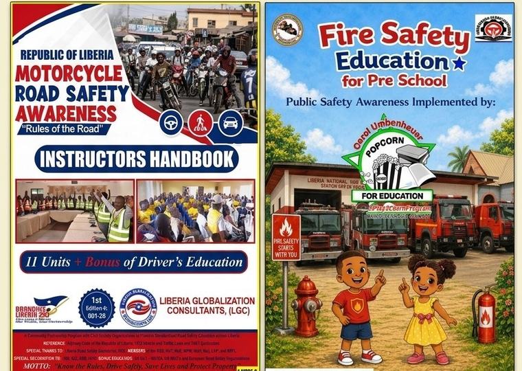 OPEN LETTER OF APPRECIATION TO THE GOVERNMENT OF LIBERIA AND ALL ROAD SAFETY REFORM DONOR ORGANIZATIONS…..WoGeS HOLDING LIBERIA, INC. Public Safety • Road User Education • National Capacity Building
